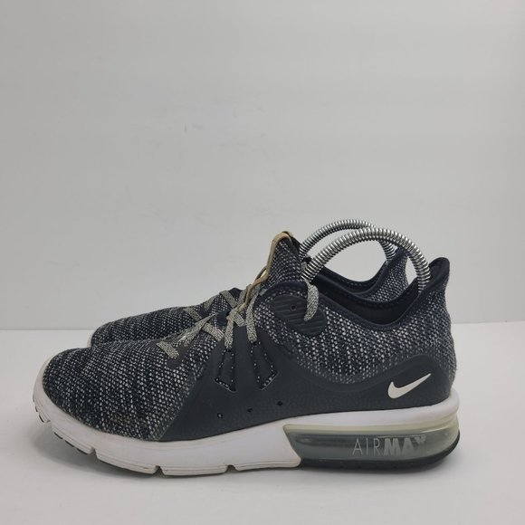 Nike Air Max Sequent 3 2017 Men's Running Shoes Dark Grey 921694-011 US Size 8.5 - Picture 2 of 8